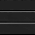 Revestimiento exterior E-503N Negro 3 tablas